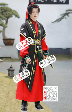 红黑飞鹤武侠古装