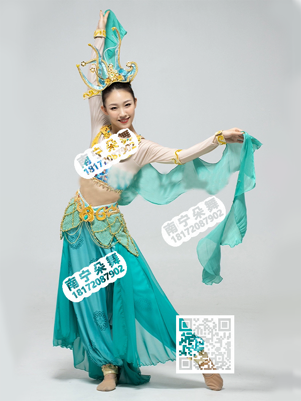 绿纱裤裙肉衣遇见敦煌